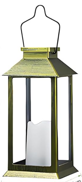 Neoglint solcellelanterner lys modell - LED flammesfri lys hage dekorativ belysning - Perfekt for utendørs arrangementer, bakgårdsfester og borddekorasjoner