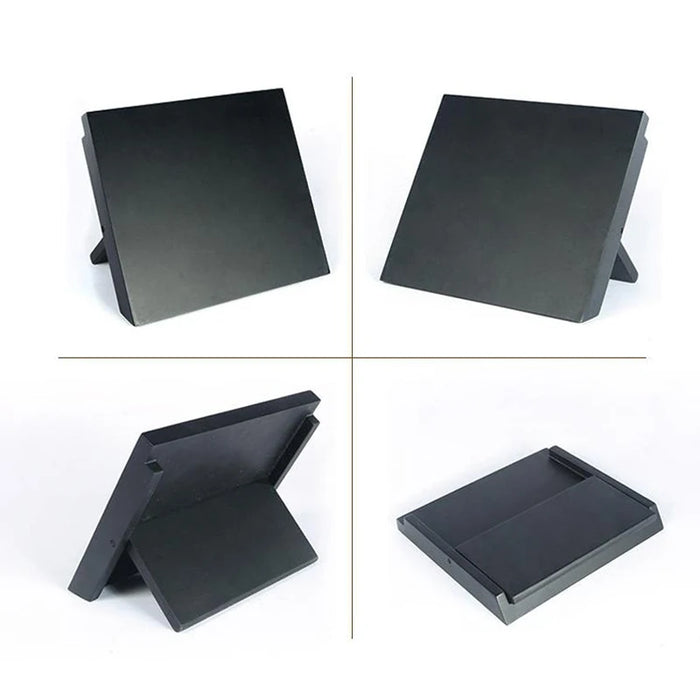 Foldable Magnetic Knife Rack — ABS Plastic, Matte Black