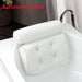 3D Mesh Bath Pillow with Suction Cups — Neck & Back Support for Bath and Spa