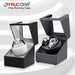 PU Watch Winder for Automatic Watches — 1 or 2 Watch, 2 Rotation Modes