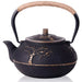 900ml Plum Blossom Cast Iron Teapot with Stainless Steel Infuser