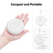 Portable Baby White Noise Machine — 10 Soothing Sounds, Rechargeable, Timer & Auto Noise Detection
