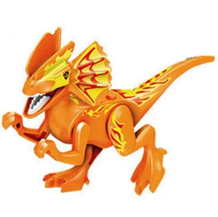 Tyrannosaurus Rex Building Block Figure — Jurassic Dinosaur Brick Toy (LEGO-compatible, 1pc)