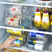 2-Tier Rolling Can Dispenser – Expandable Fridge Can Organiser