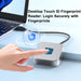 USB Fingerprint Reader for Windows Hello — 1.5m Braided Cable (Windows 11/10)