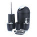 Bathroom Accessory Set – Resin Soap Dish, Dispenser, Tumbler & Toothbrush Holder