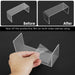 Acrylic Display Stands — 3/6/9/12 Pack Clear Mini Organisers for Perfume, Dolls & Jewellery