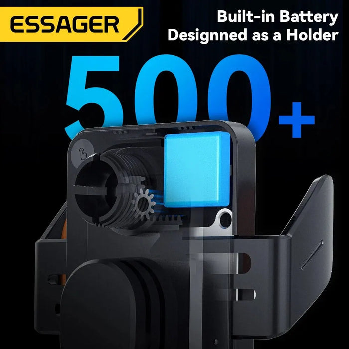 15W Qi Wireless Car Charger Vent Mount — Phone Holder for iPhone & Samsung