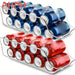 Fridge Storage Boxes – Stackable Plastic Organisers for Cans & Pantry