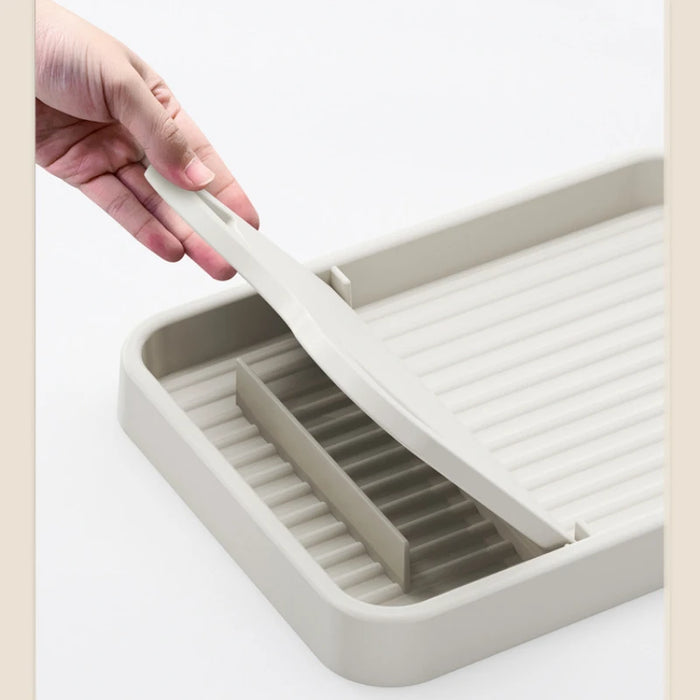 Multifunctional Lid & Spoon Holder — Plastic Stand for Pots, Spatulas & Spoons