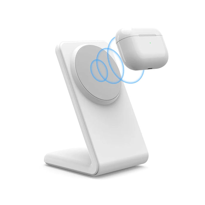 MagSafe Magnetic Wireless Charger Dock Stand — 15W Fast Charge for iPhone 12–16 (Mini/Pro/Max/Plus)