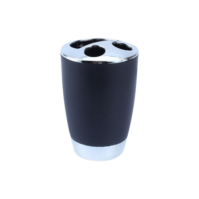 Bathroom Accessory Set – Resin Soap Dish, Dispenser, Tumbler & Toothbrush Holder