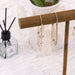 Wooden Jewellery T-Bar Bracelet Display Stand - Desktop Rack for Bracelets & Watches (S/M/L/3pcs)