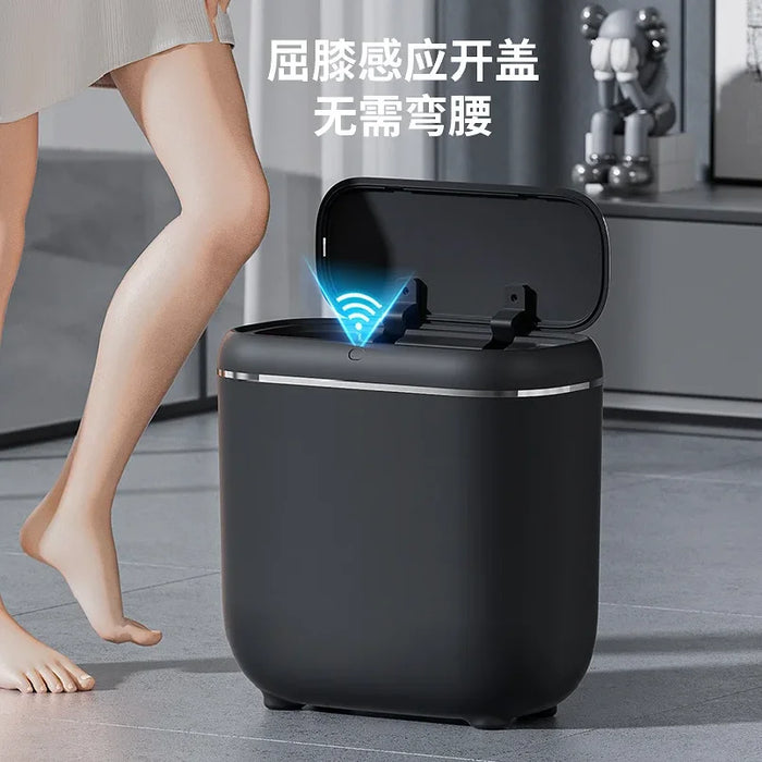 14L Touchless Sensor Bin – Waterproof Automatic Kitchen & Bathroom Bin