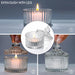 Votive Candle Holders with Lids — Glass Tealight Holders for Weddings & Centrepieces