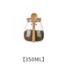Airtight Glass Storage Jar with Bamboo Lid — 350 / 600 / 1000ml