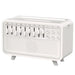 4-in-1 HiFi Bluetooth Speaker — White Noise, Humidifier, Night Light, 8 Nature Sounds (White)