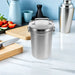 3L Stainless Steel Kitchen Compost Bin — Countertop Food Scrap Container with Odour‑Sealing Lid & Handle