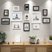 13-piece Wooden Picture Frame Set for Wall — Mixed Sizes for Photos