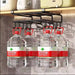 Under-Cabinet Kitchen Organiser Rack with Hooks — Holds Paper Towels, Cutting Boards & Lids