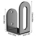 2-Pack Pot Lid & Chopping Board Holder – Wall & Cabinet Mount