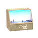 Sunrise Wake‑Up Light with White Noise, Bluetooth Night Lamp (Wood Grain)