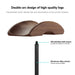 Black Walnut Wood and Aluminium Headphone Stand — Solid Metal Base Desk Headset Holder