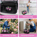 Large Cleaning Caddy Tote with Support Board & Multi-compartment Organiser