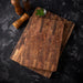 Large Teak Wood Cutting Board — 16.5 x 11.8 in or 13.3 x 9.5 in, 1 in Thick