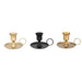 Retro Metal Candle Holder with Handle — European-Style Centrepiece for Dining Table, Weddings & Festive Décor
