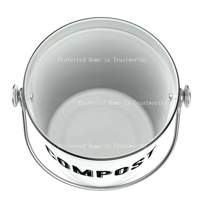 5L Stainless Steel Sealed Kitchen Bin with Lid — Desktop Odour-Proof Fermentation Bin