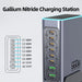 660W GaN 8-Port Desktop Charger — 100W USB‑C PD & Quick Charge 3.0