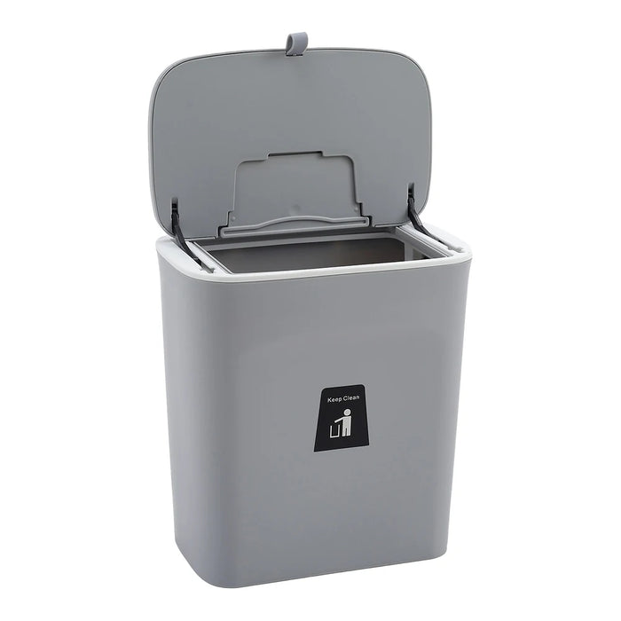 Kitchen Compost Bin — 9L Hanging Bin with Odour-Sealing Lid