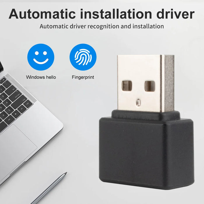 Mini USB Metal Fingerprint Reader for Windows Hello (FP200/WA27)