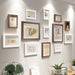 13-piece Wooden Picture Frame Set for Wall — Mixed Sizes for Photos