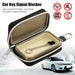 RFID Key Fob Signal Blocker Pouch — Faraday Car Key Case (Black)