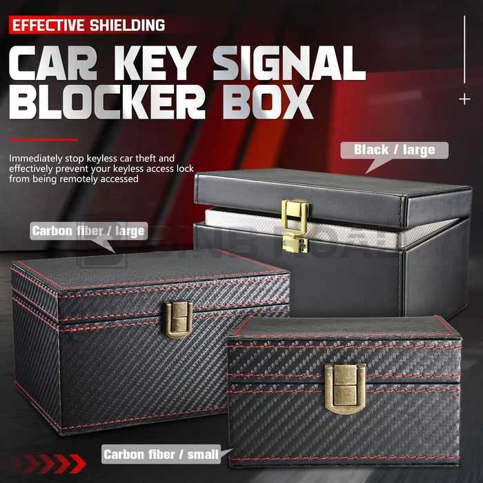 Faraday Box for Car Keys — RFID Signal Blocking Key Pouch