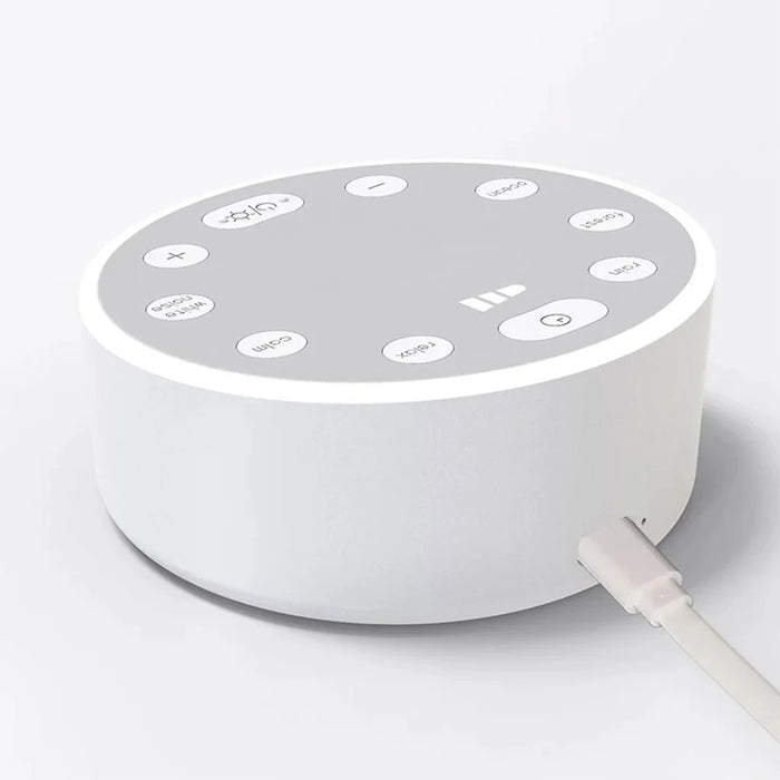 White Noise Sleep Speaker with Breathing Ambient Light & Timers