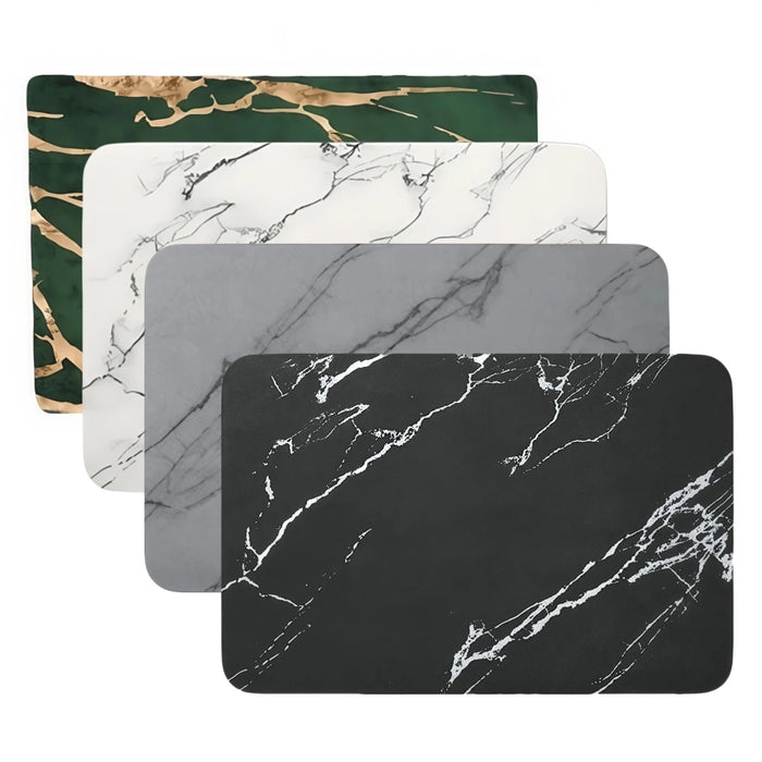 Quick‑Dry Bathroom Mat 40×60cm – Diatomite, PU & Rubber Anti‑Slip Mat