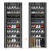 Adjustable 9-Compartment Shoe Cabinet 60 x 30 x 155cm – Dust-proof Multi-layer