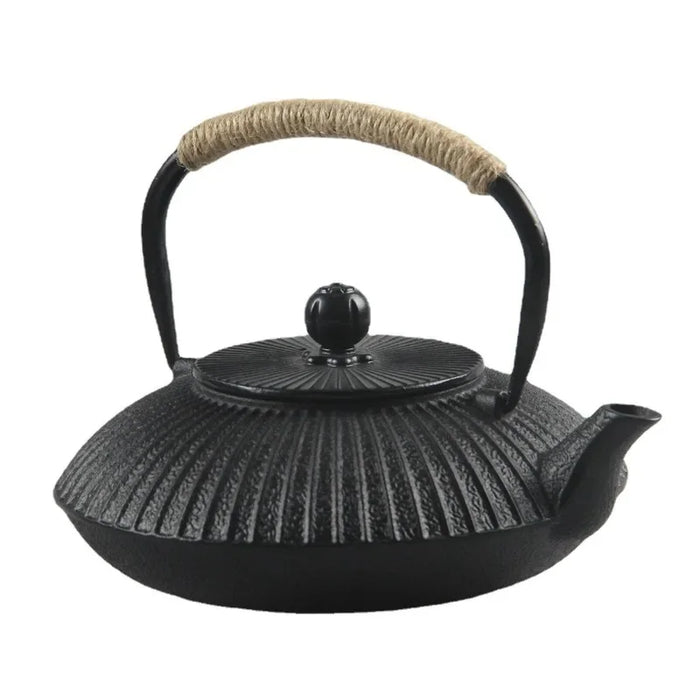 800ml Cast Iron Teapot – Japanese-style Kettle for Boiling Water and Tea