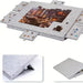 1500-Piece Jigsaw Puzzle Table with 6 Drawers — Felt Board, Tilting 2‑in‑1 Stand & Cover, Lightweight Portable