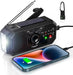 Portable Emergency Dynamo Radio with Crank, Torch & USB Phone Charger