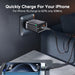 QOOVI 65W GaN 3‑Port Charger – USB‑C PD & Quick Charge 4.0, 2x USB‑C + USB‑A