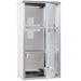 Lockable Wall‑Mounted Medicine Cabinet with Safety Glass Door, Silver, 48cm