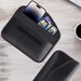 Universal Car Key Signal Blocking Pouch — RFID Faraday Case, Carbon Fiber, 20 × 10 cm