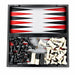 3-in-1 Folding Chess, Checkers & Backgammon Set — Portable Travel Board (4 Sizes)