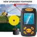 Portable Sonar Fish Finder – Handheld Fishfinder with 100m Depth & Backlit LCD