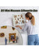 Mini Museum Silhouette Photo Box – DIY Memory Display Kit with Frames & Figurines
