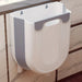Folding Wall-Mounted Kitchen Bin — Small & Large, Plastic, Grey/Purple/Blue
